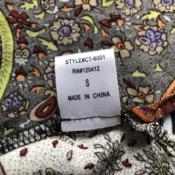 Cotton Candy Floral Paisley Tunic - Picture 7 of 8